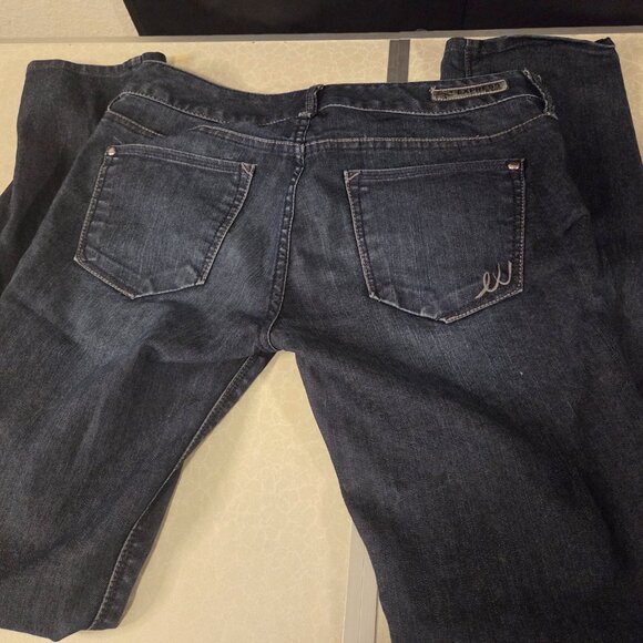 Express Skinny Jeans, Blue (Size 4R) - Picture 8 of 8